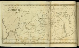 「アメリカ合衆国を旅して...」、1818年からのページ 作： John Melish